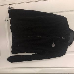 Black fuzzy jacket